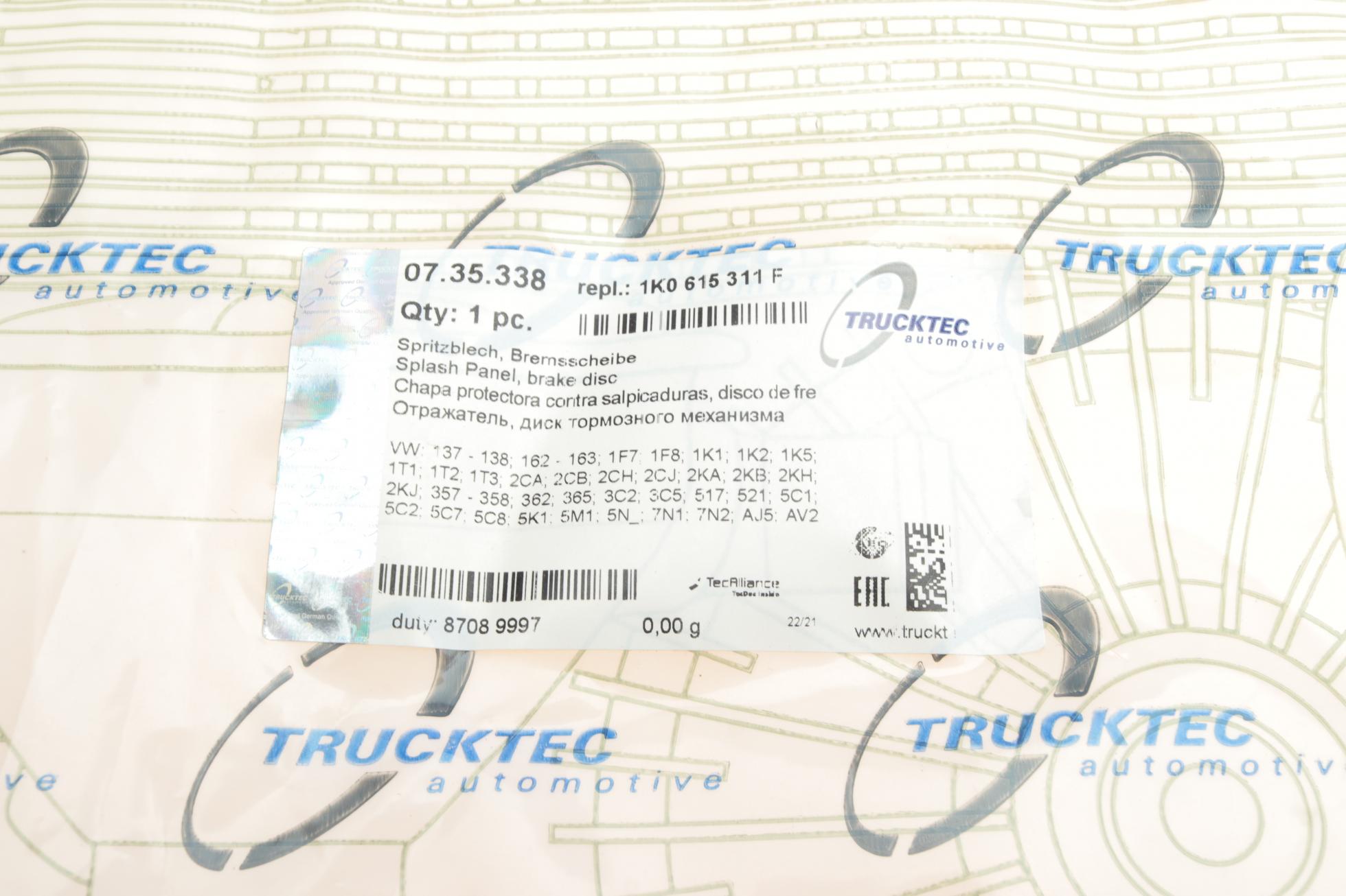 0735338 TRUCKTEC AUTOMOTIVE